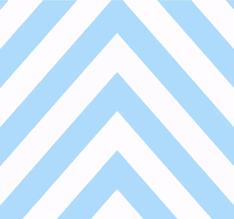 Carta da parati geometrica chevron a zigzag - TenStickers