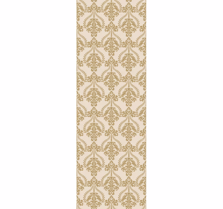 Carta da parati vintage texture dettagli beige floreali - TenStickers