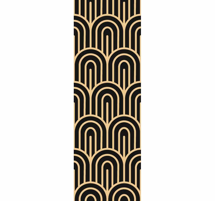 Carta da parati geometrica arco geometrico - TenStickers