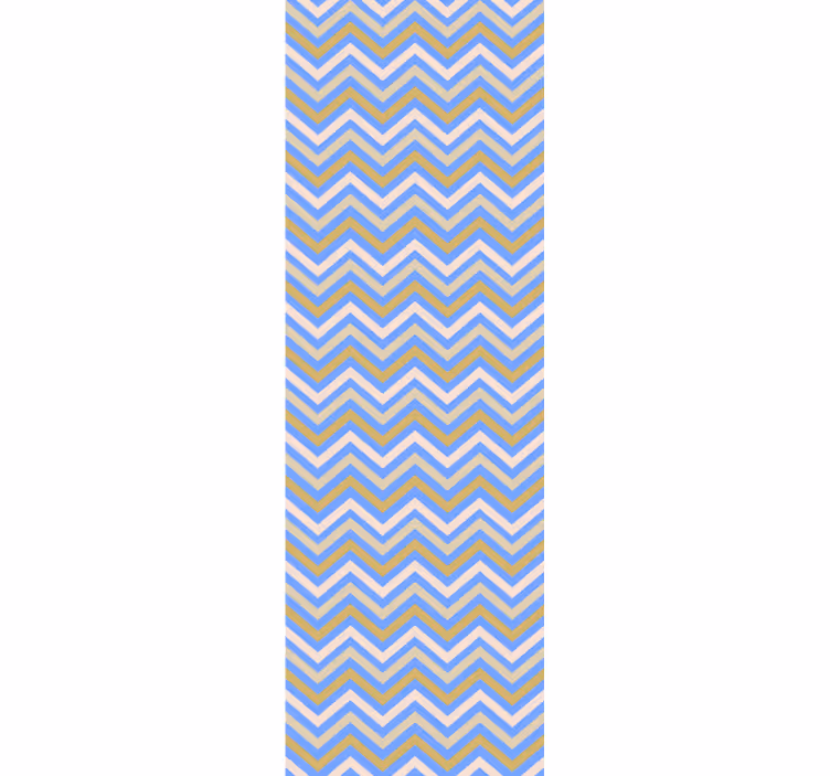 Carta da parati geometrica modelli chevron - TenStickers