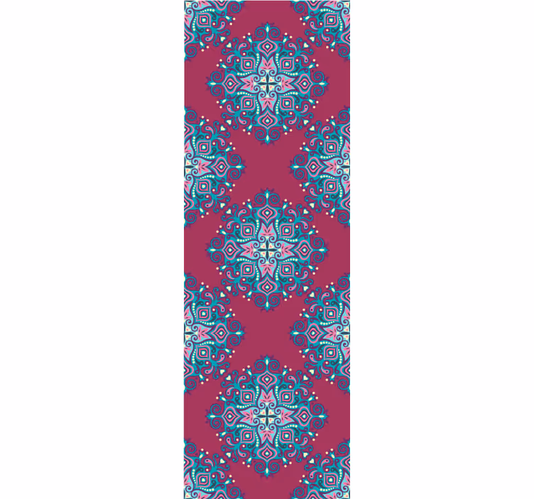 Carta da parati ornamentale modello mandala - TenStickers