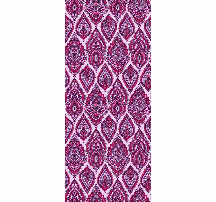 Carta da parati ornamentale paisley ornato - TenStickers