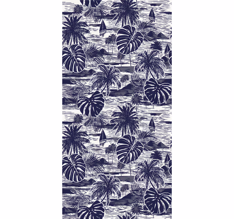 Carta da parati natura paesaggio marino tropicale - TenStickers