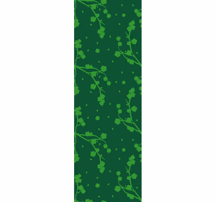 Carta da parati foglie verde botanico - TenStickers