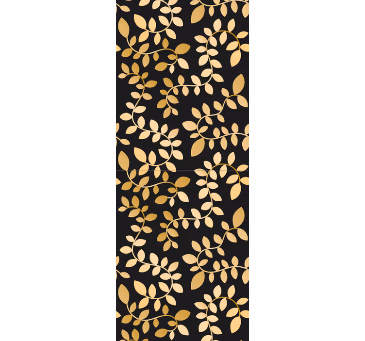 Carta da parati foglie eleganza frondosa - TenStickers
