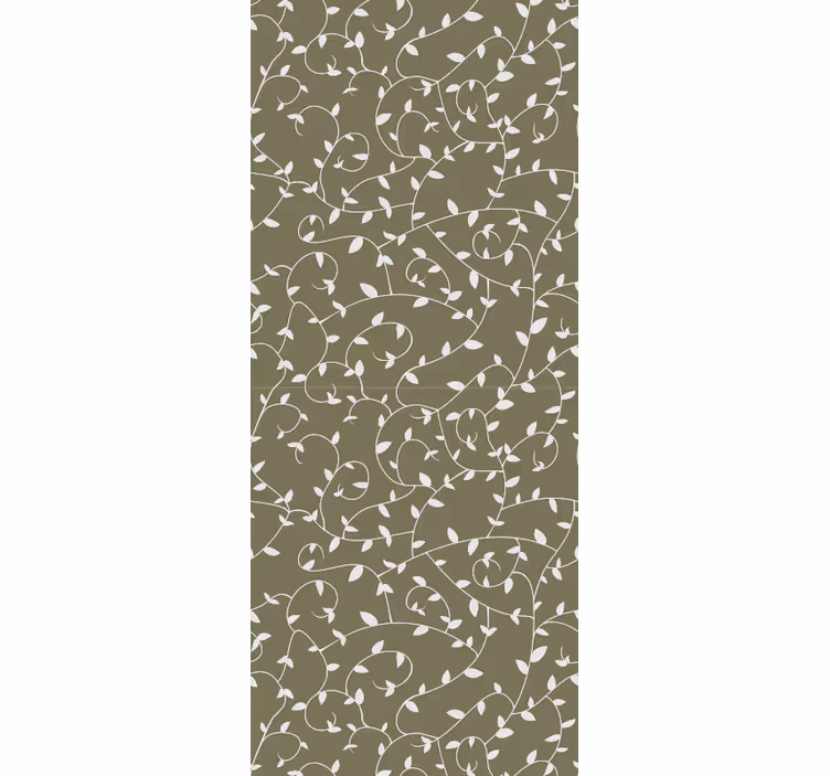 Carta da parati ornamentale turbinii botanici - TenStickers