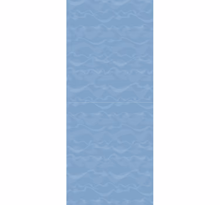 Carta da parati blu onde astratte - TenStickers