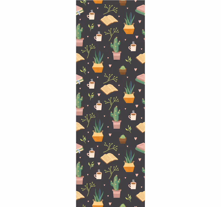 Carta da parati natura modello di intimità dei cactus - TenStickers