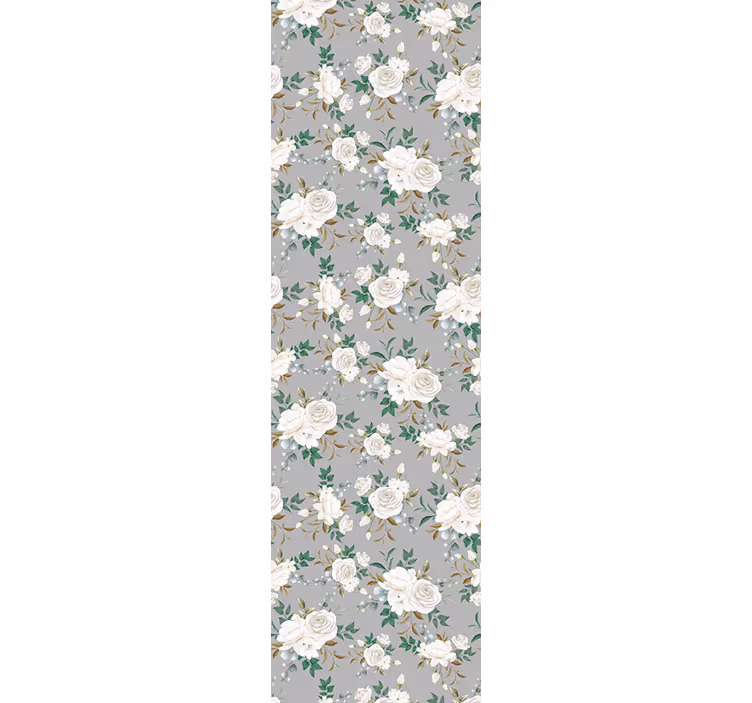Carta da parati floreale pannello di eleganza floreale - TenStickers