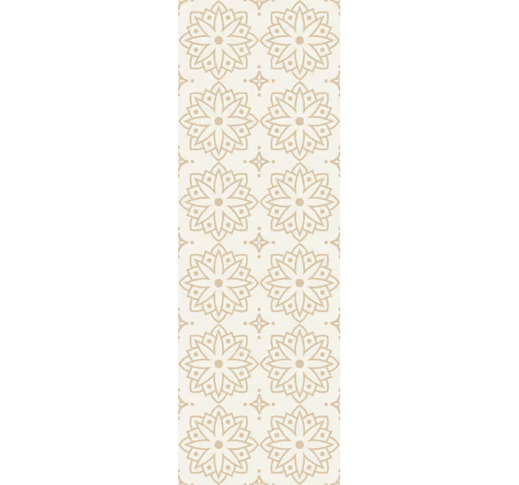Carta da parati floreale motivo ornamentale floreale - TenStickers