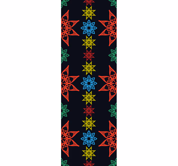 Carta da parati ornamentale ornamenti floreali - TenStickers
