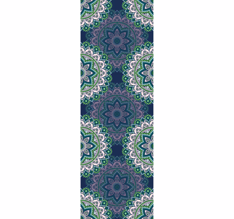 Carta da parati ornamentale ornamento mandala - TenStickers