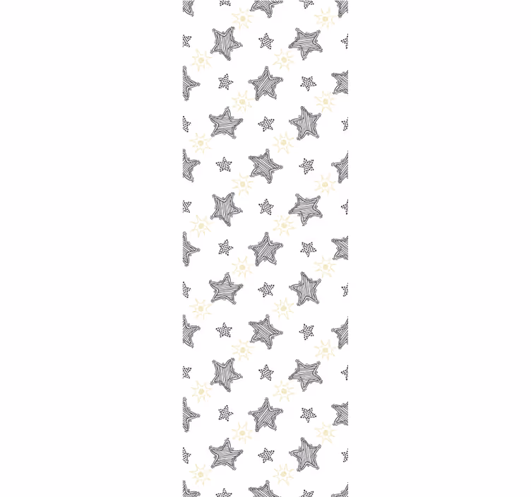 Carta da parati stelle motivo stellato - TenStickers