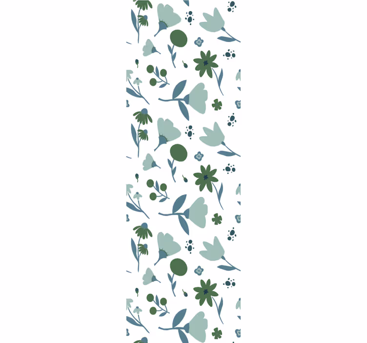 Carta da parati floreale fioritura botanica - TenStickers