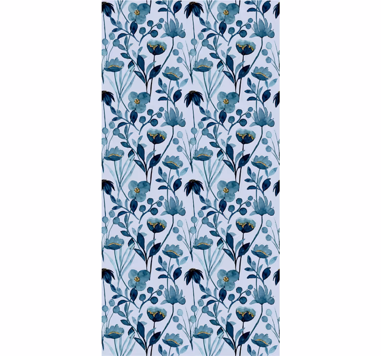Carta da parati floreale eleganza botanica floreale - TenStickers