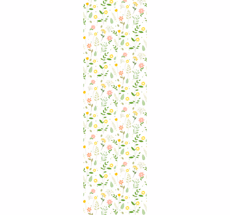 Carta da parati floreale primavera floreale - TenStickers