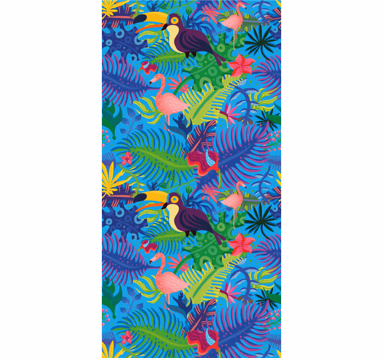 Carta da parati giungla foresta pluviale tropicale - TenStickers