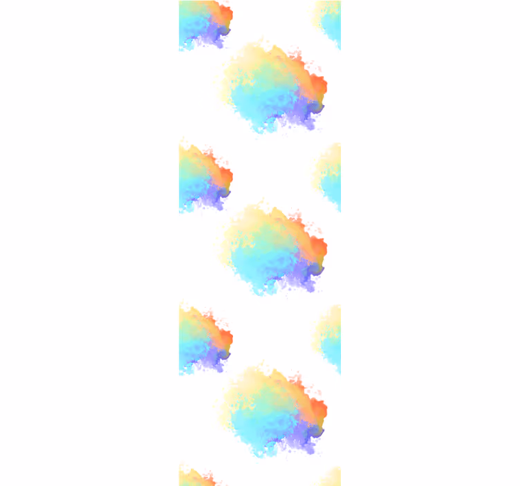 Carta da parati astratta motivo astratto colorato - TenStickers