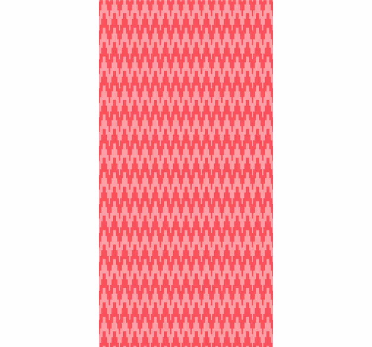Carta da parati geometrica motivo pied de poule - TenStickers