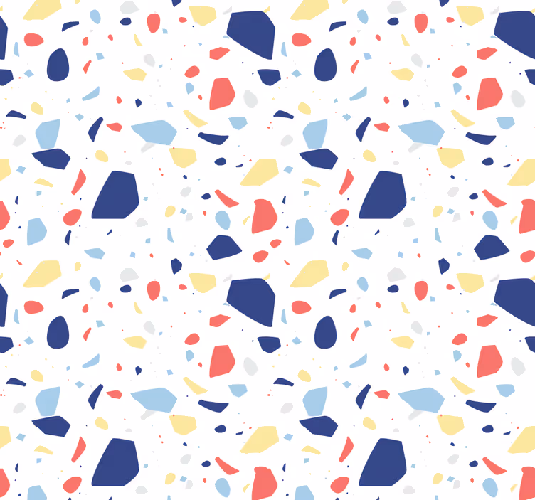 Carta da parati moderna texture modello di coriandoli - TenStickers