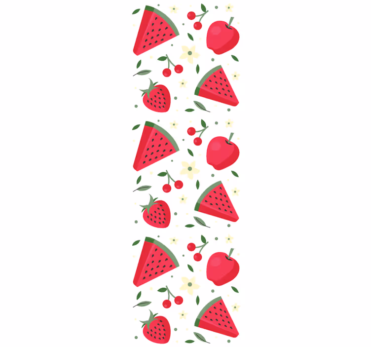 Carta da parati natura modello di frutta - TenStickers