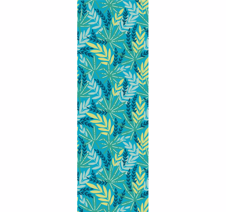 Carta da parati natura modello tropicale verde - TenStickers