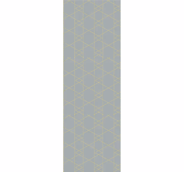 Carta da parati geometrica motivo reticolare geometrico - TenStickers