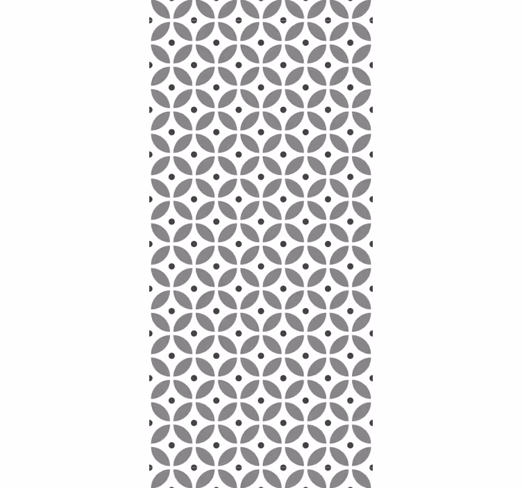 Carta da parati geometrica motivo geometrico dei petali - TenStickers