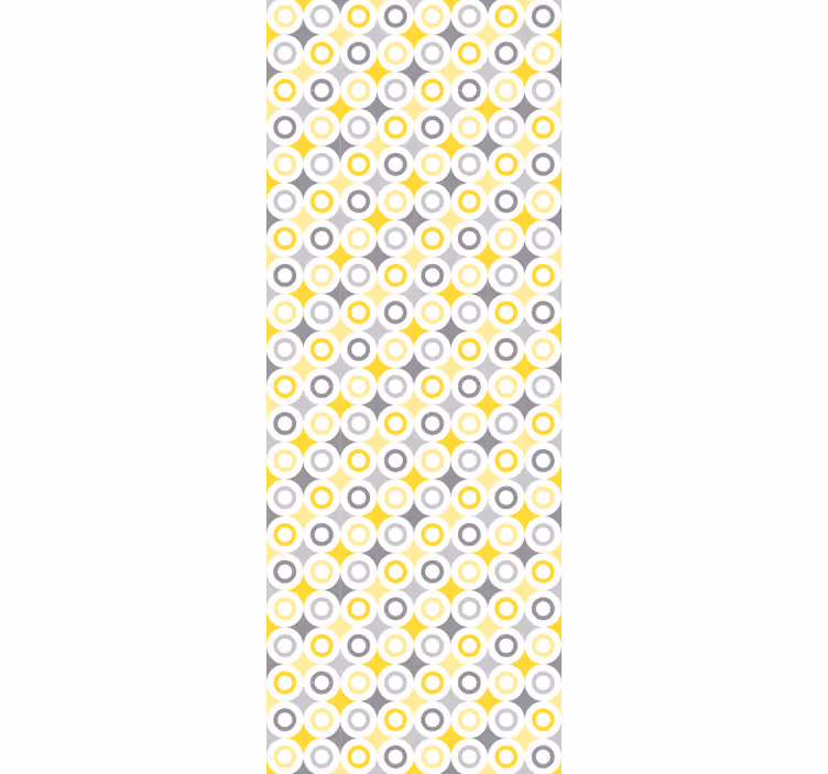 Carta da parati pois motivo circolare - TenStickers