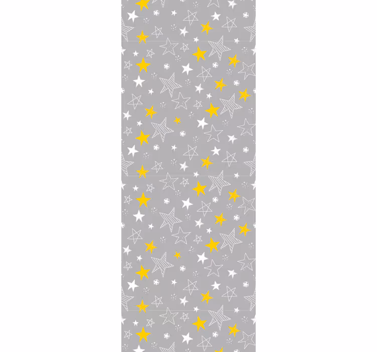 Carta da parati stelle giocosità stellata - TenStickers