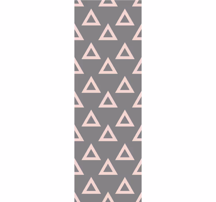 Carta da parati geometrica motivi triangolari - TenStickers