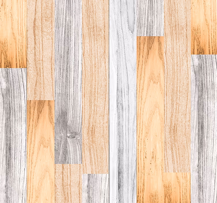 Carta da parati effetto legno effetto legno rustico dogato - TenStickers