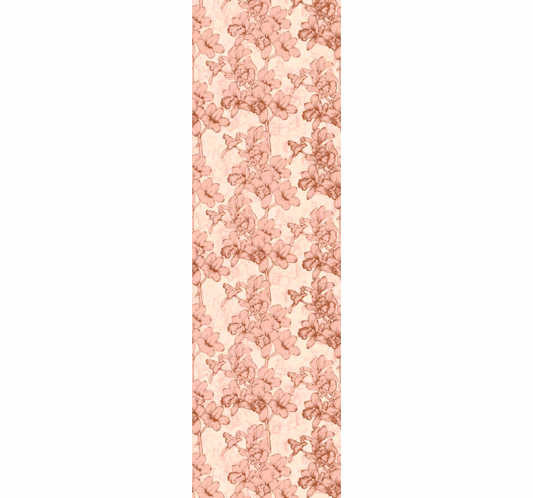 Carta da parati floreale ornato floreale - TenStickers