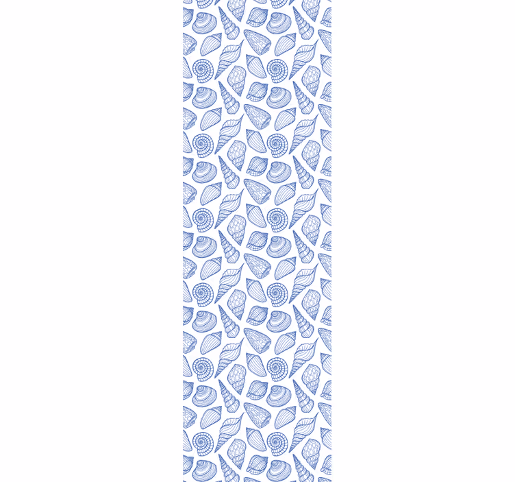 Carta da parati ornamentale motivi geometrici a foglia - TenStickers