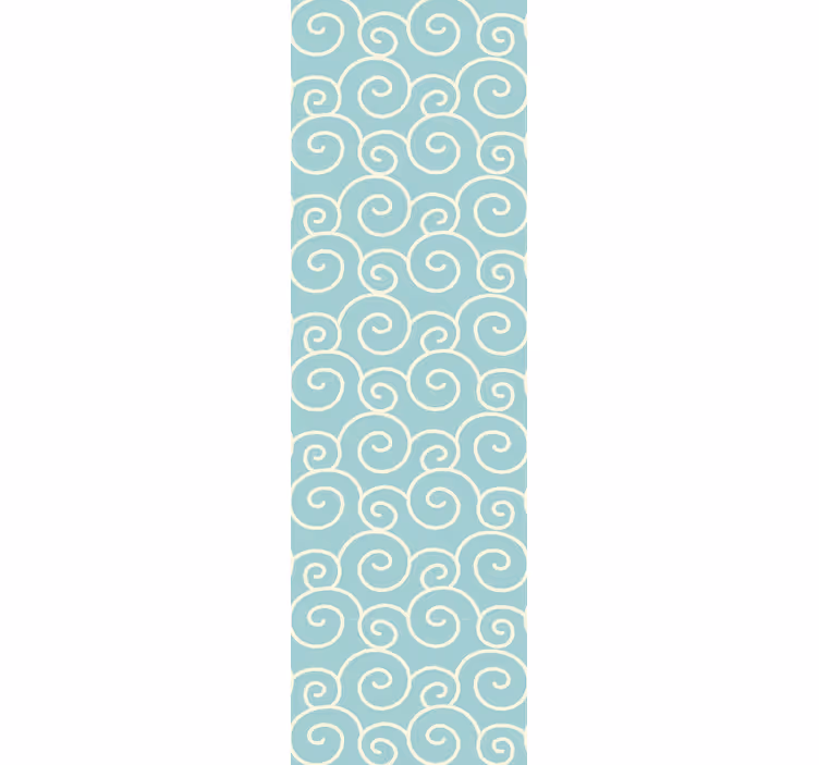 Carta da parati ornamentale spirali vorticose - TenStickers