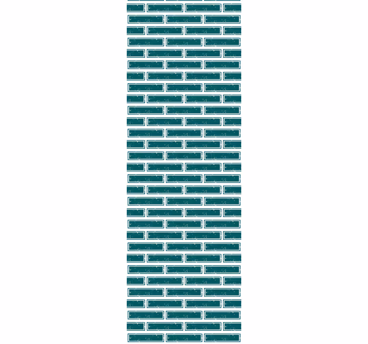 Carta da parati mattoni muratura simulata - TenStickers