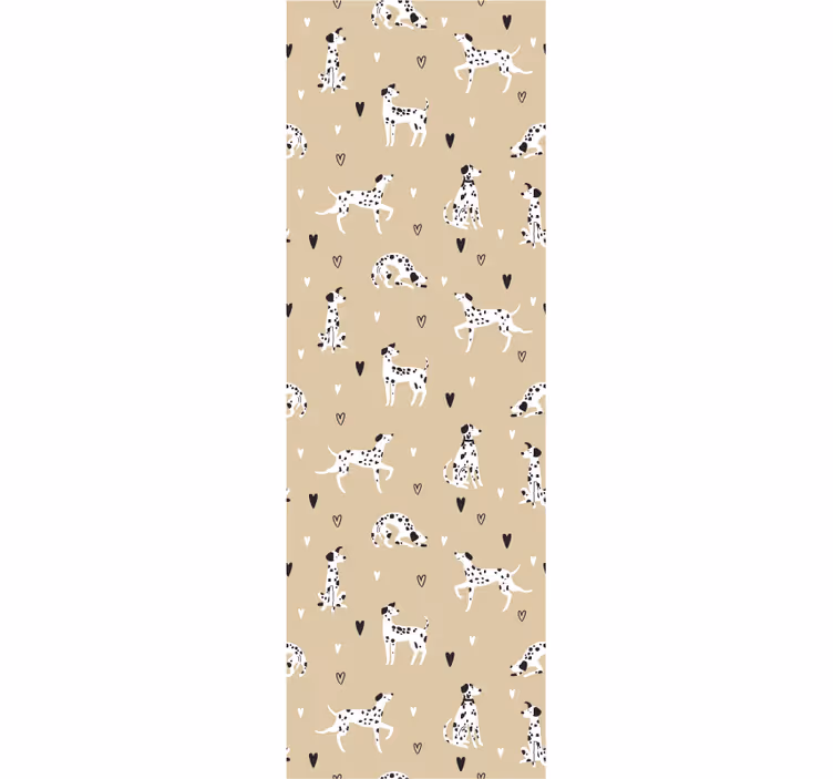 carta da parati cani delizia del modello del cane - TenStickers