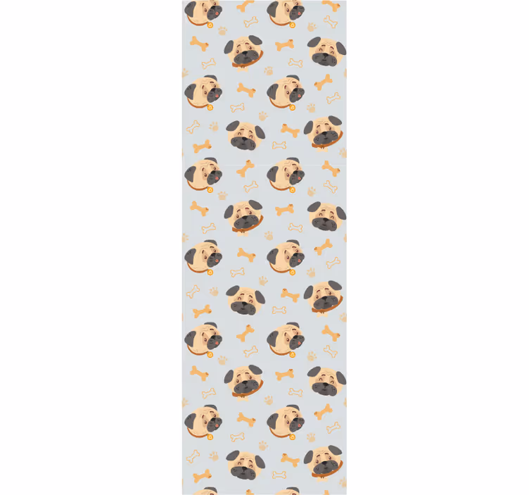 carta da parati cani modello di cucciolo - TenStickers