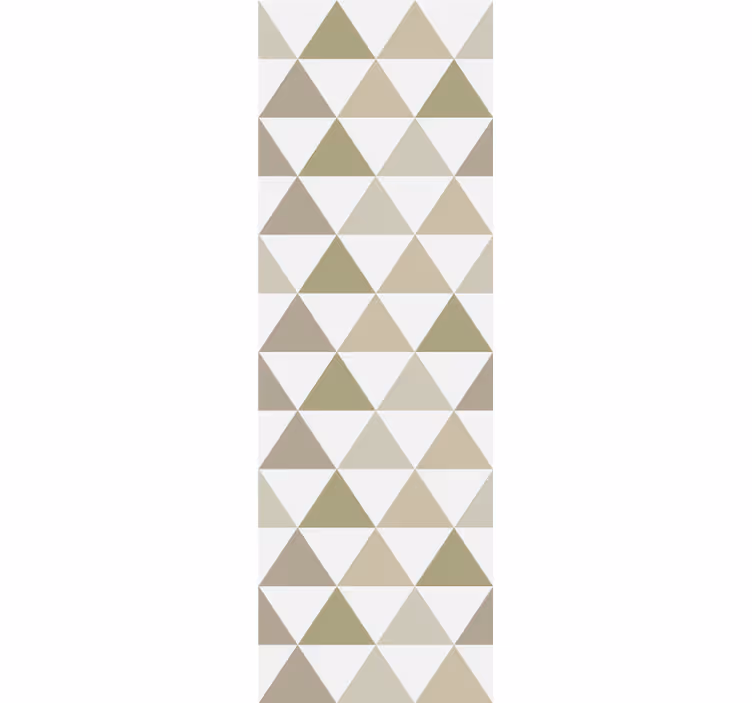 Carta da parati geometrica matrice triangolare - TenStickers