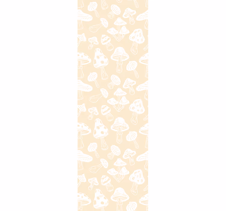 Carta da parati animali schizzi di funghi - TenStickers