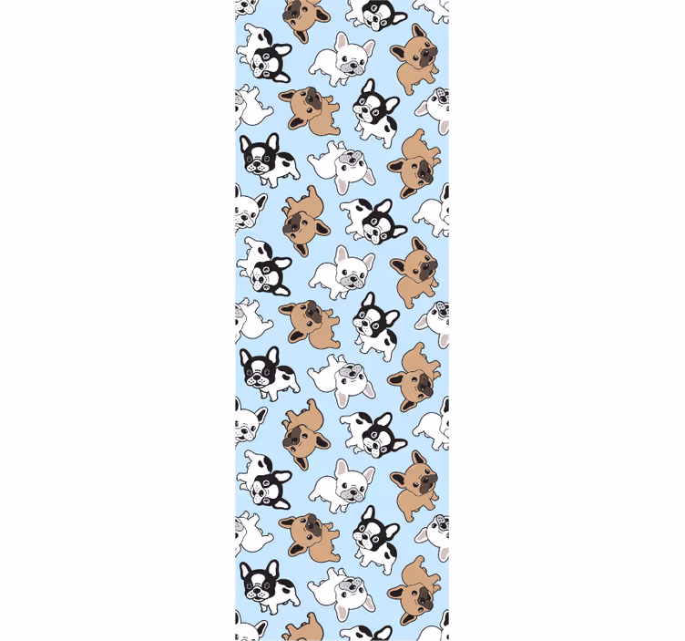 Carta da parati animali modello di cuccioli giocosi - TenStickers