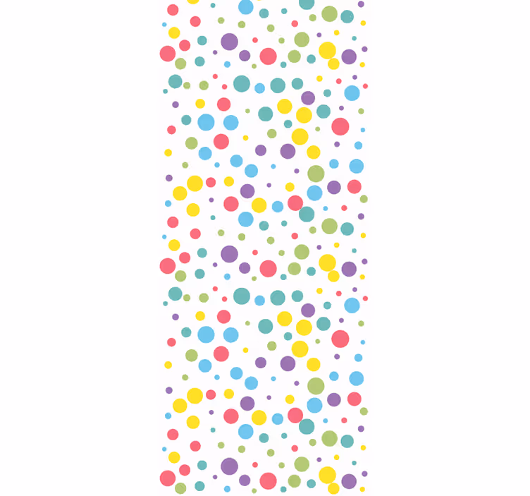 Carta da parati pois esplosione a pois - TenStickers