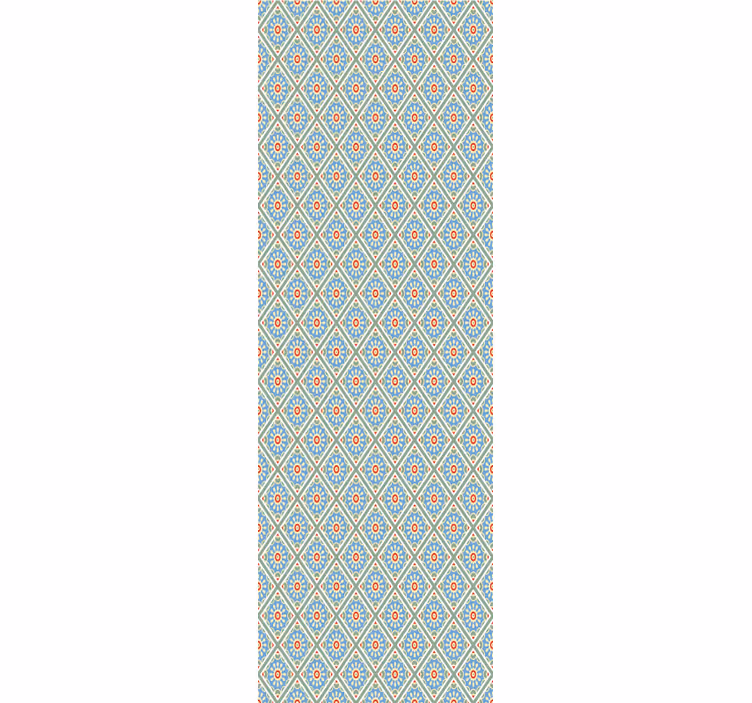 Carta da parati effetto piastrelle essenza geometrica - TenStickers
