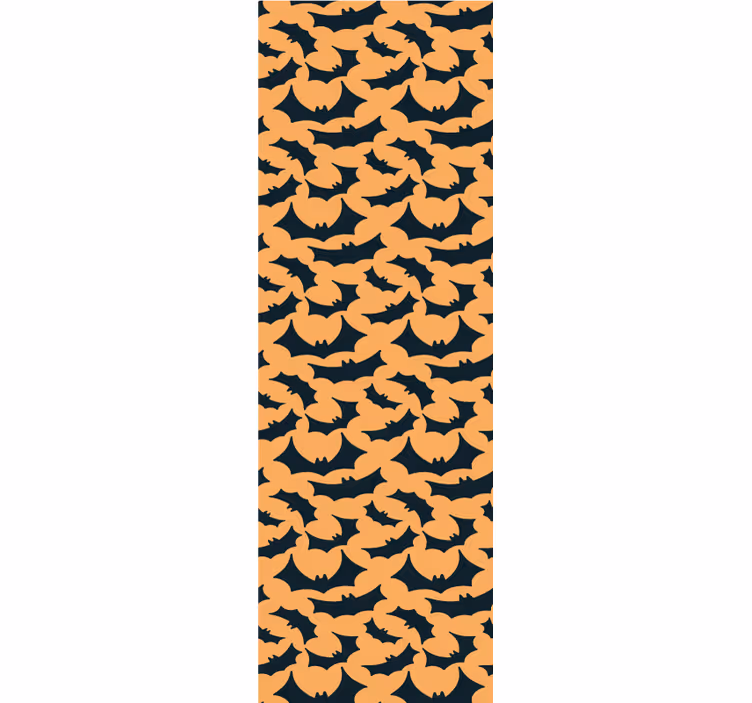 Carta da parati halloween motivo pipistrelli - TenStickers