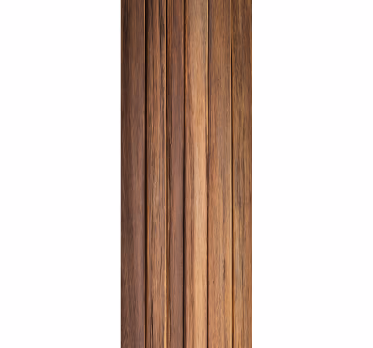 Carta da parati effetto legno pannelli in assi di legno - TenStickers