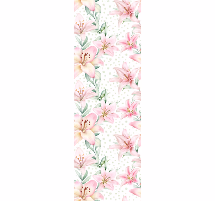 Carta da parati floreale sinfonia floreale - TenStickers