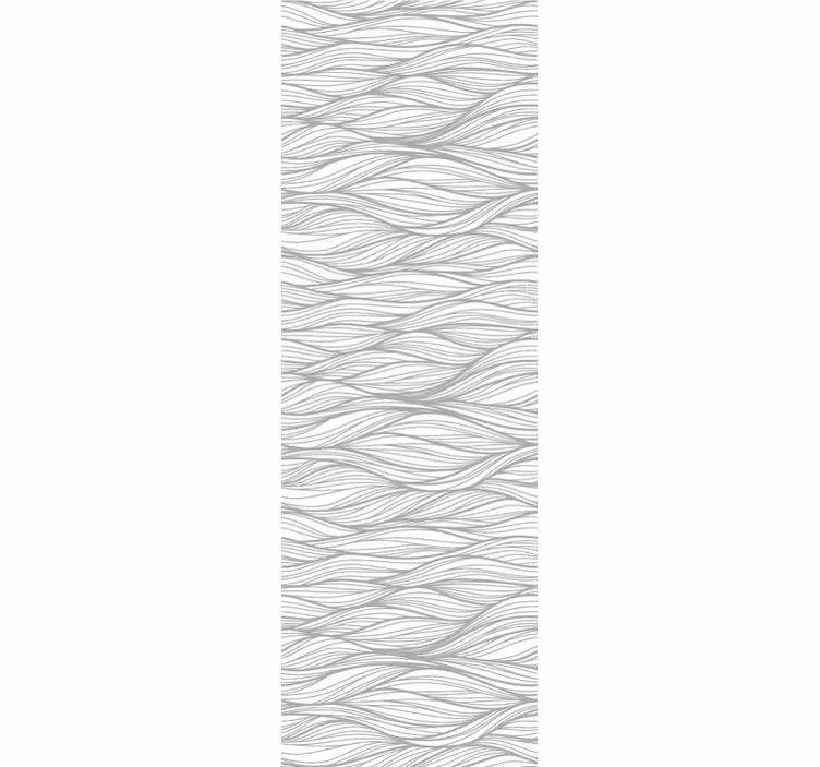 Carta da parati astratta linee ondulate - TenStickers