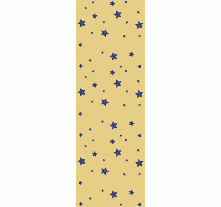 Carta da parati stelle motivo notturno stellato - TenStickers