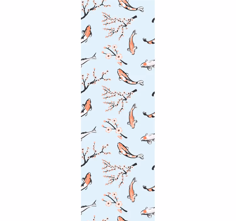 Carta da parati uccelli uccelli in fiore di ciliegio - TenStickers