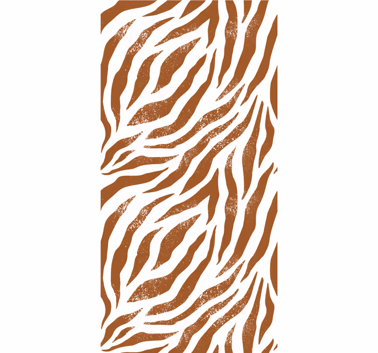 Carta da parati zebrata stampa animalier sorprendente - TenStickers